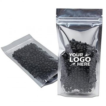 Clear Silver Reclosable Bags